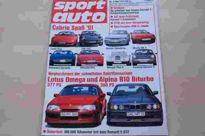 Deckblatt Sport Auto (05/1991)